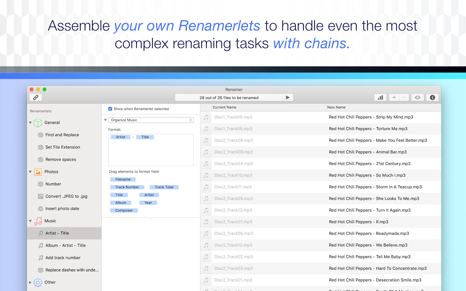 File Rename App Renamer on Setapp | Your batch file renaming app