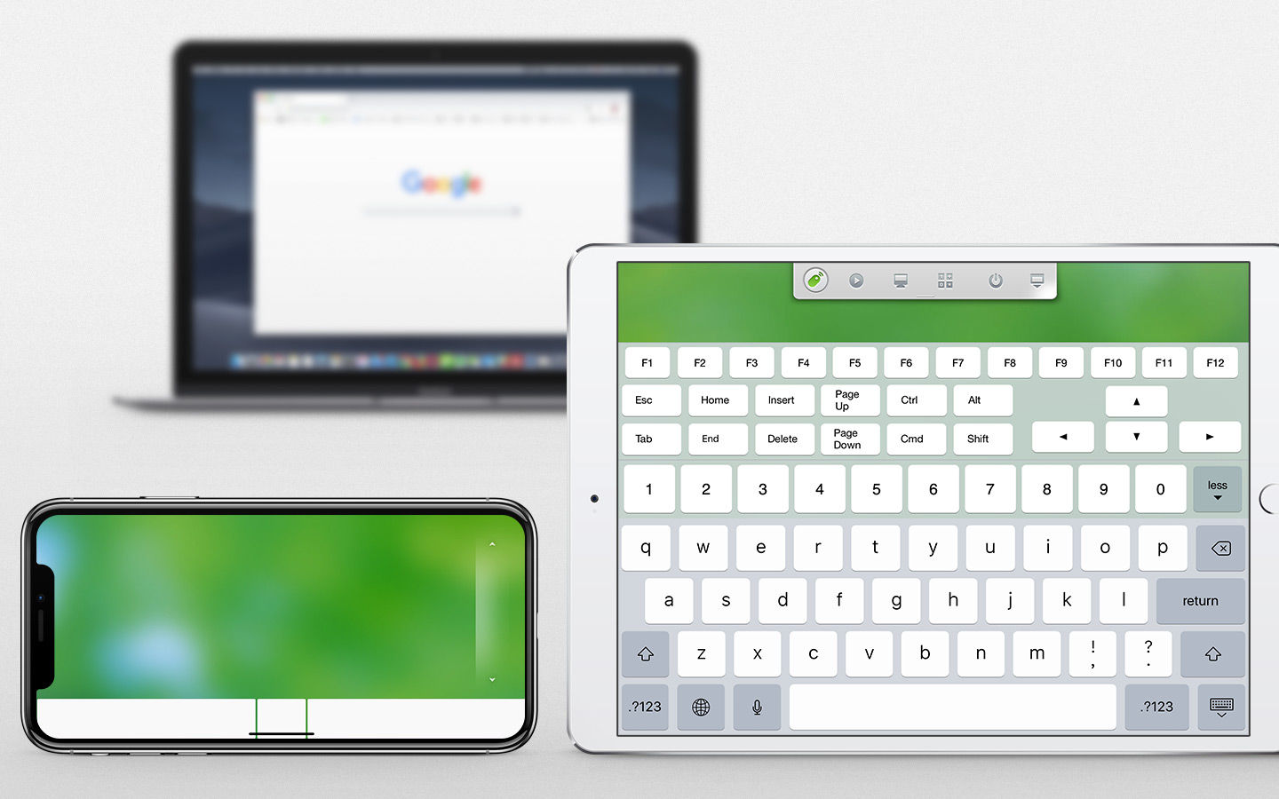 Remote Mouse Application Use Case Screenshot