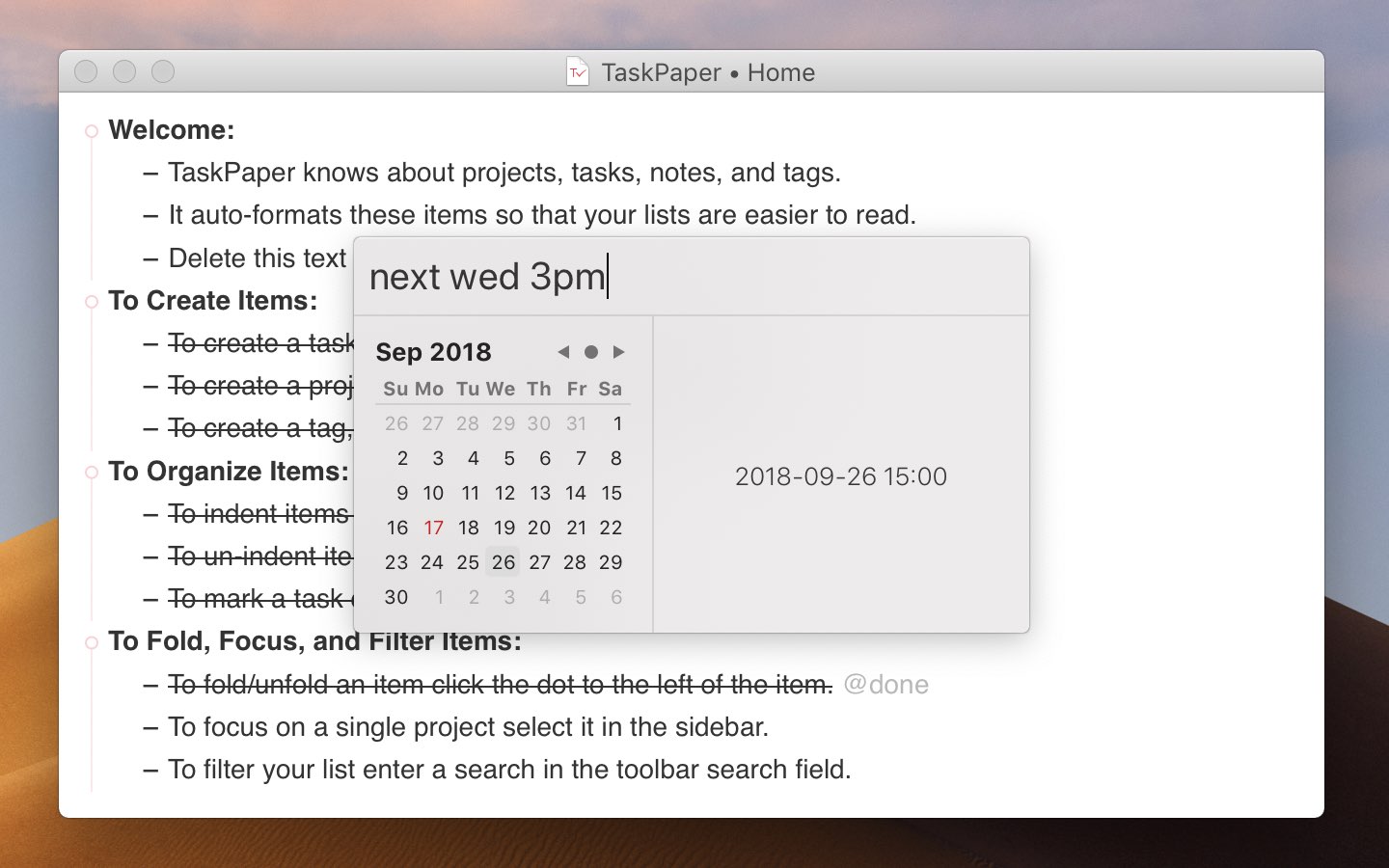 Taskpaper 3 2 1 – Simple To Do List - cooltfil