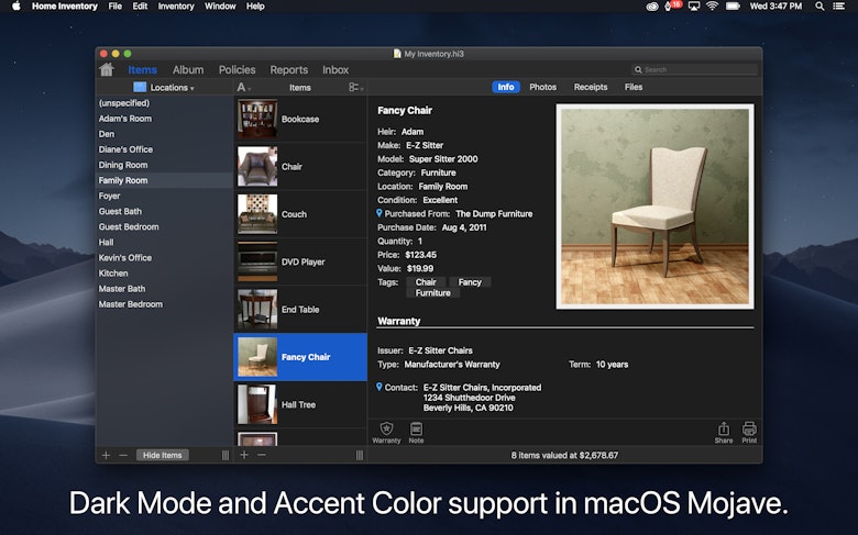 Dark Mode and Accent Color support in macOS