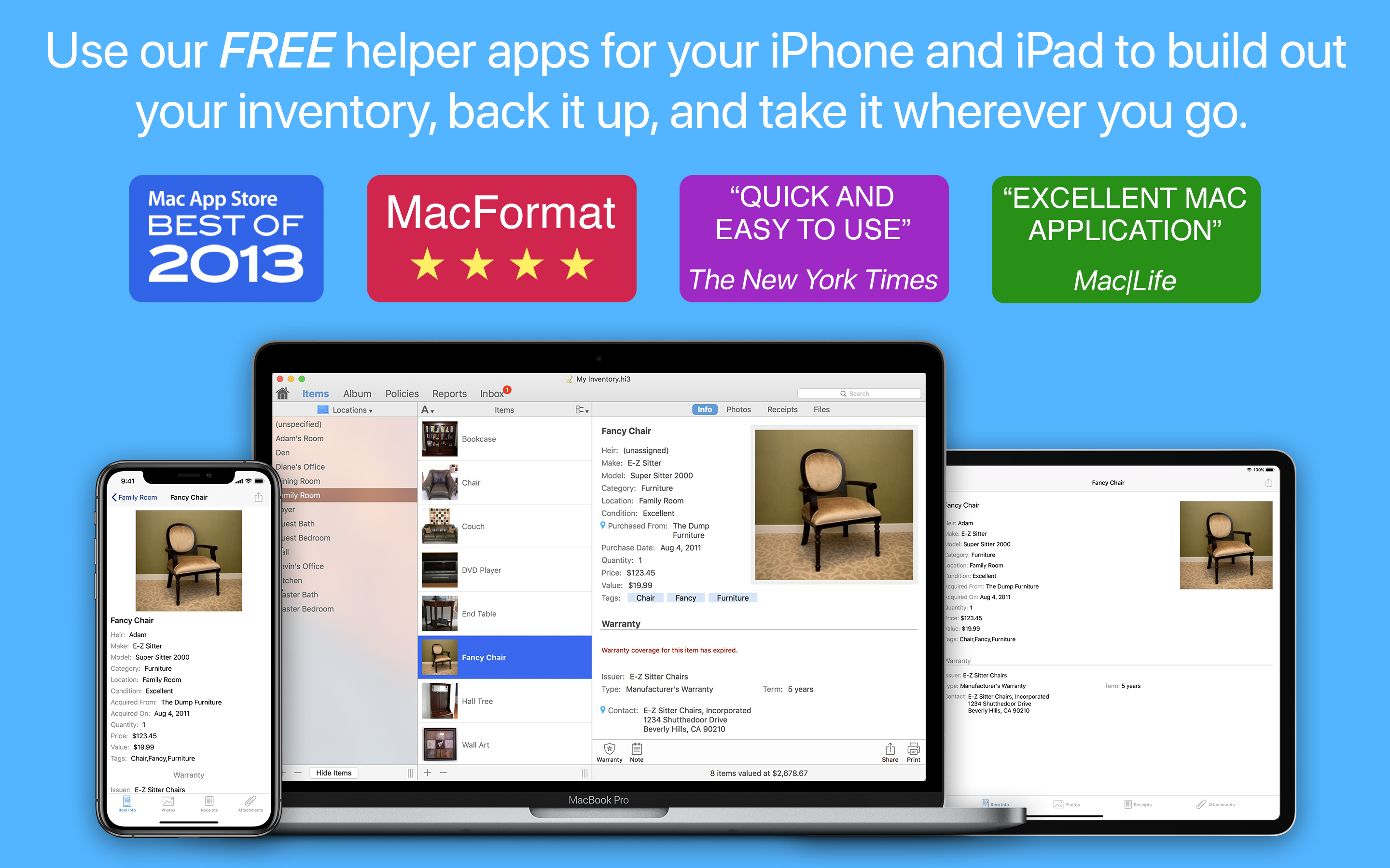free home inventory software for mac
