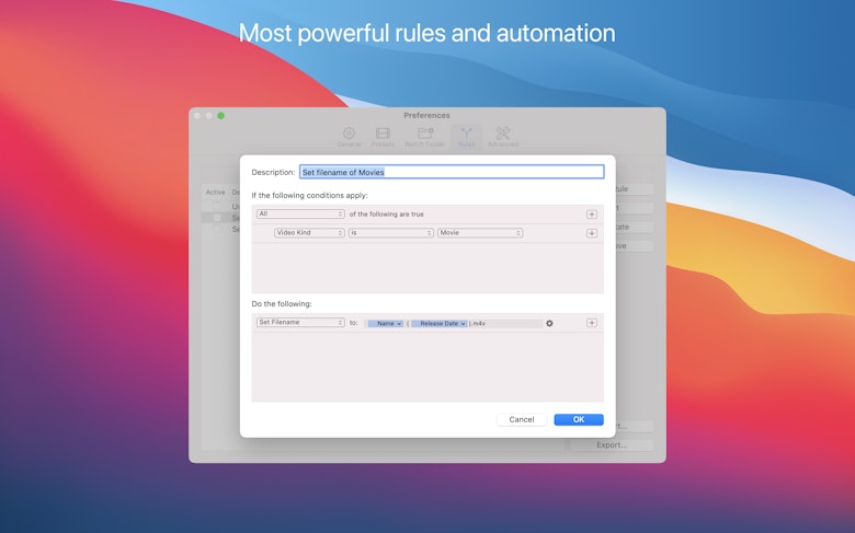 Most powerful rules and automation
