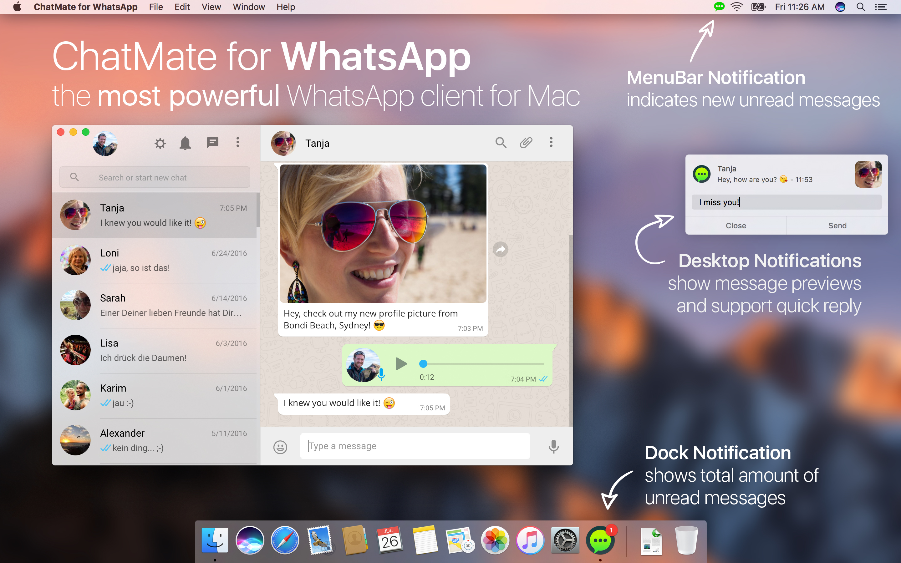 is there a whatsapp app for mac