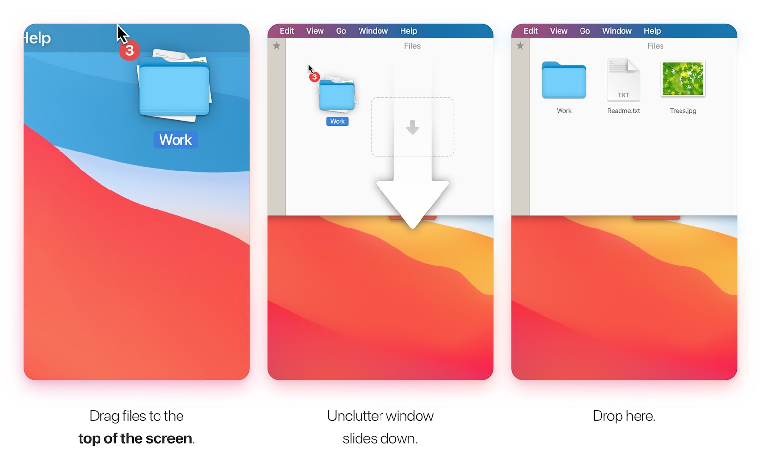Unclutter on Setapp | One place to store notes, files, and pasteboard clips