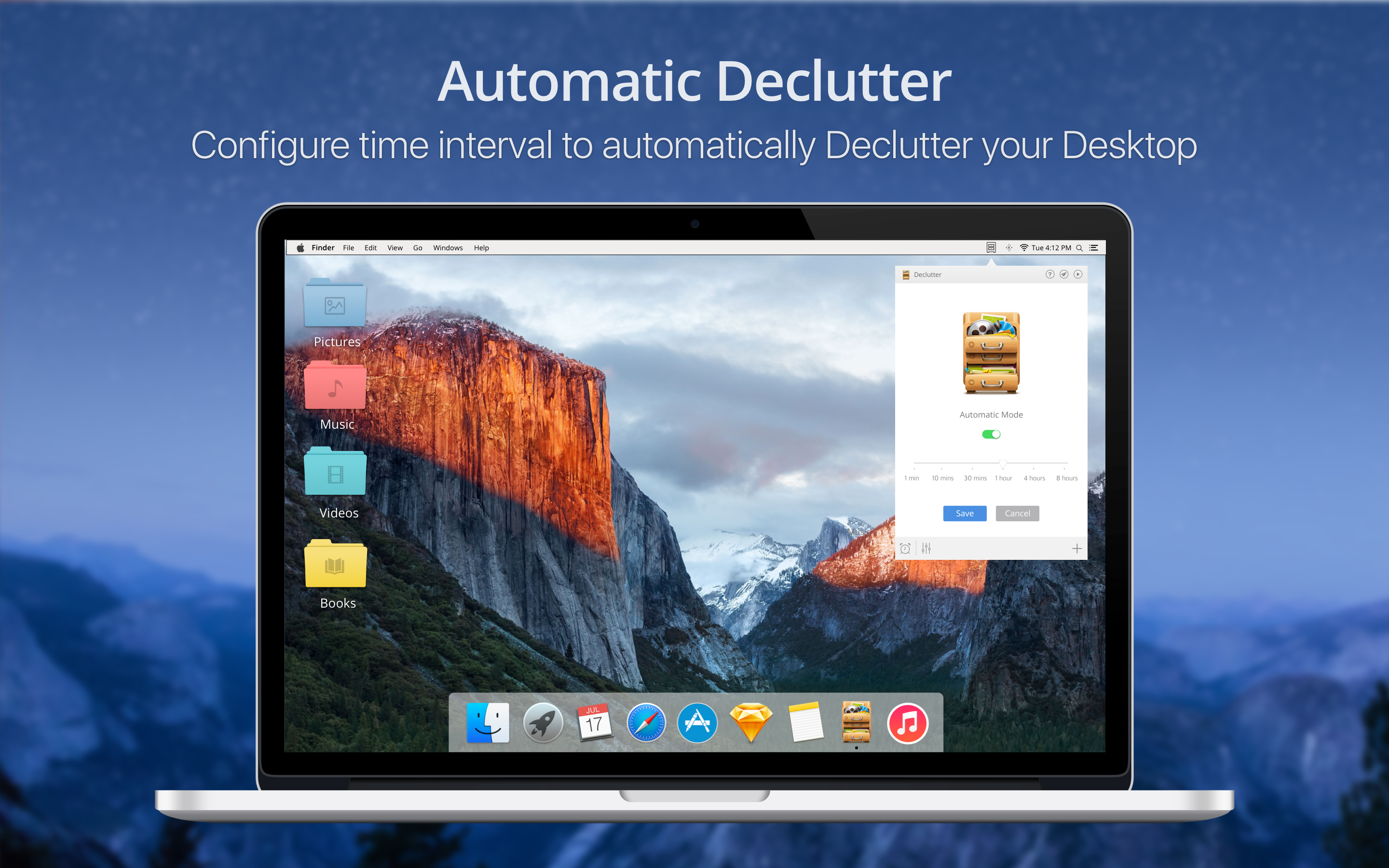 declutter mac desktop