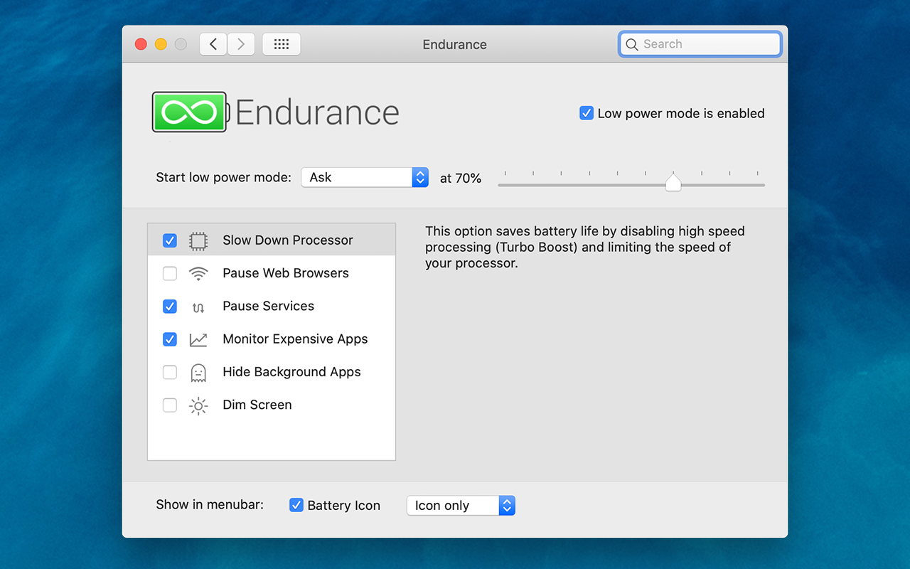 endurance mac app free download