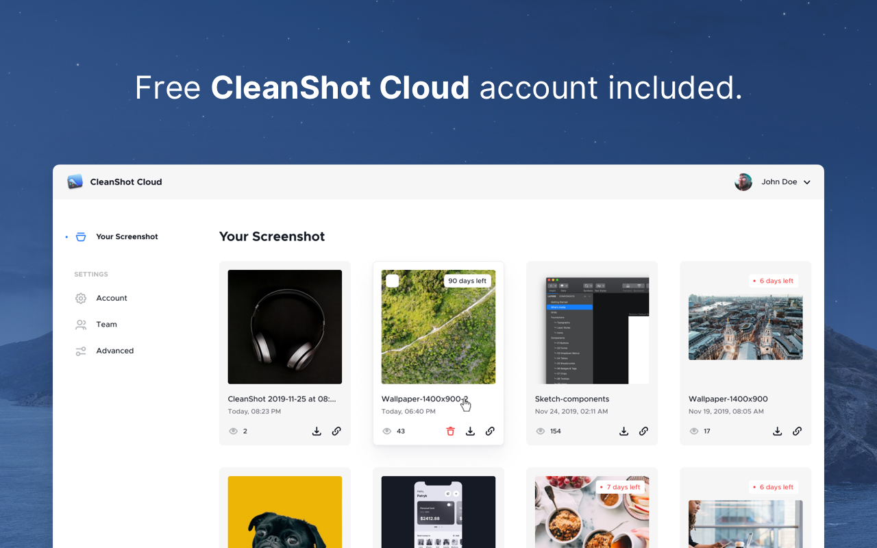 CleanShot X free downloads