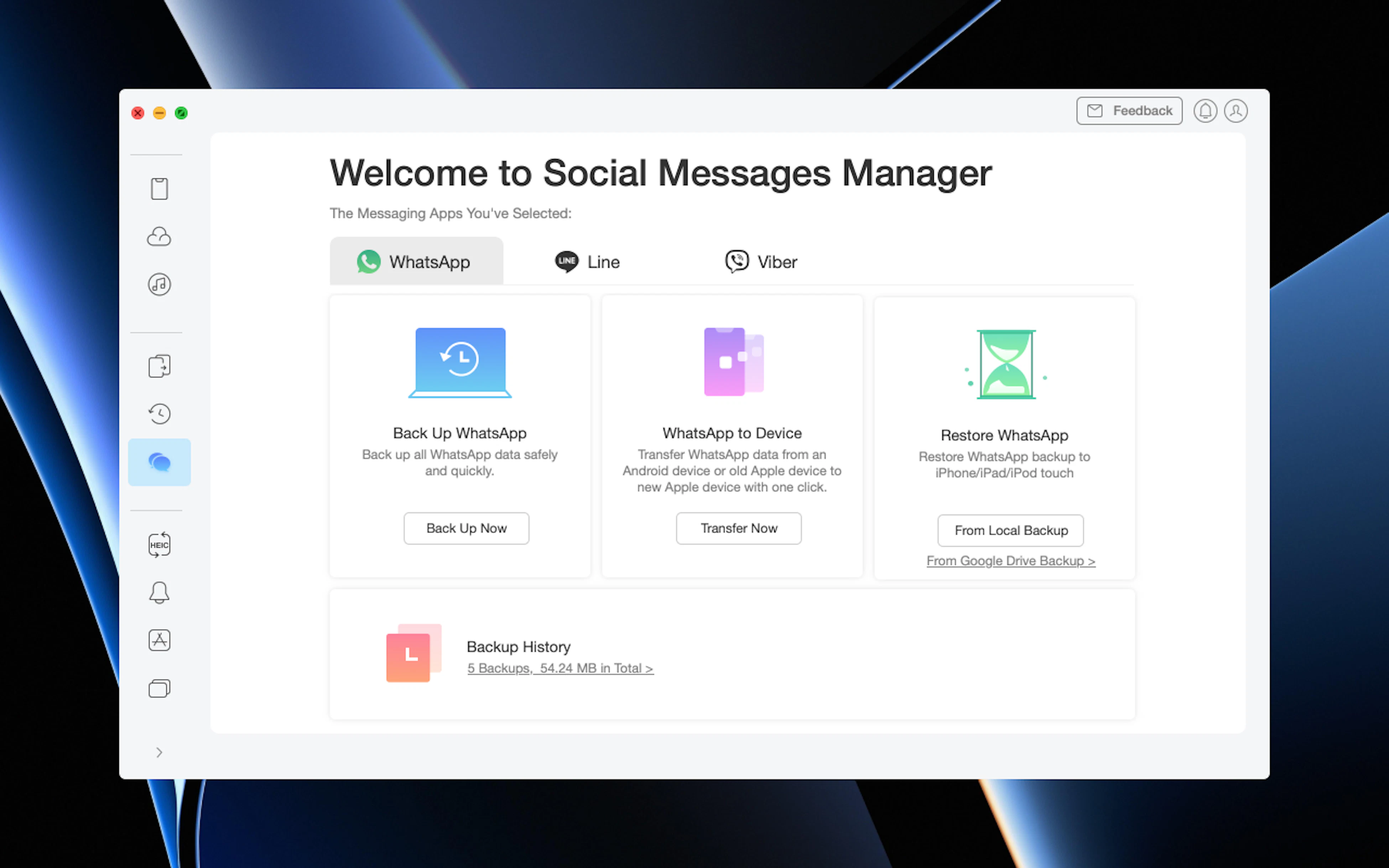 AnyTrans on Setapp | An all-embracing file transferring tool