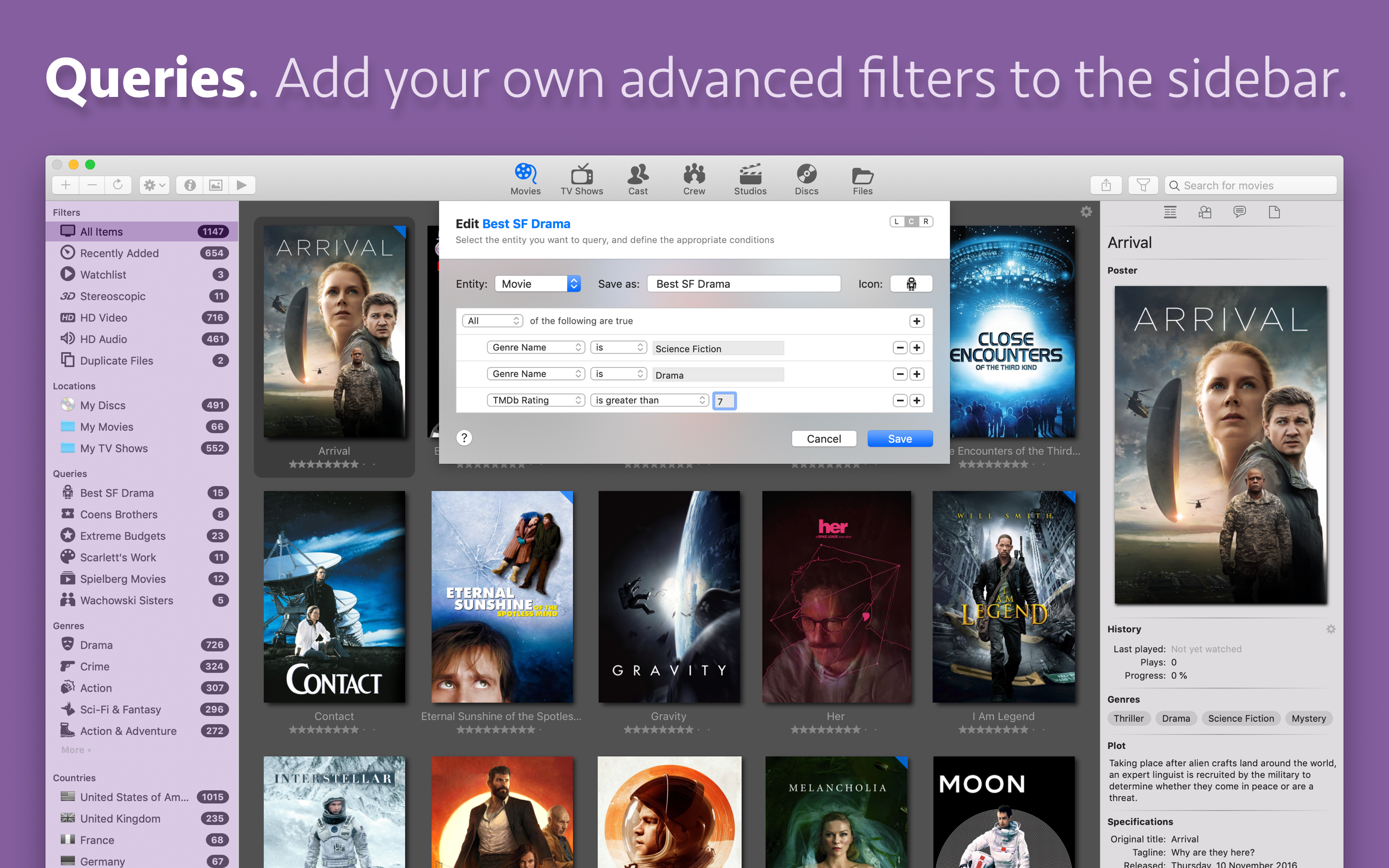 free movie management software for mac