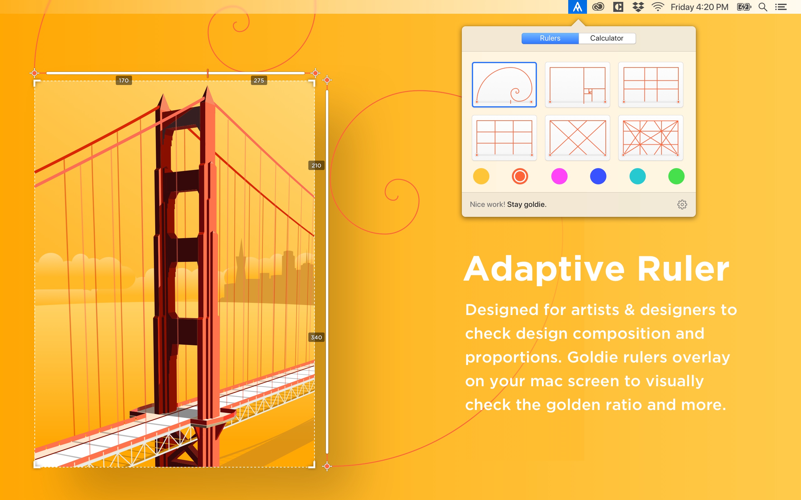 instal the new version for mac Goldie App