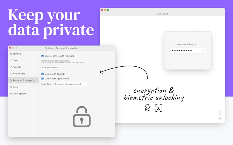 Keep your data private