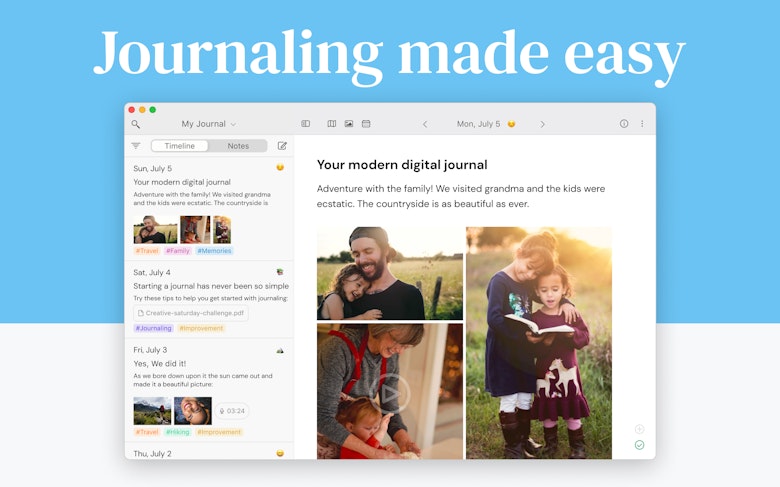 Journaling made easy