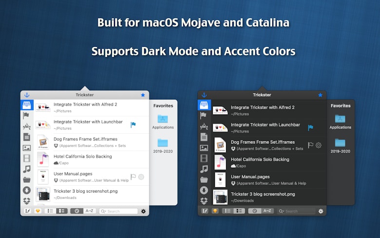 Supports Dark Mode and Accent Colors