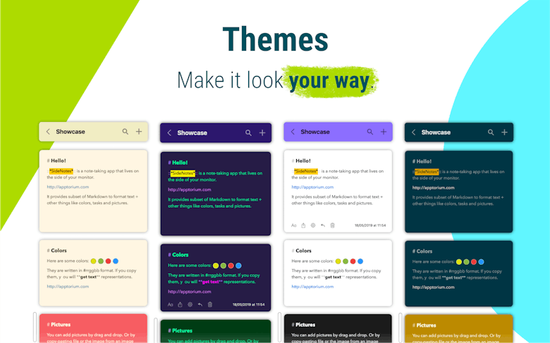 Themes - Make it look your way