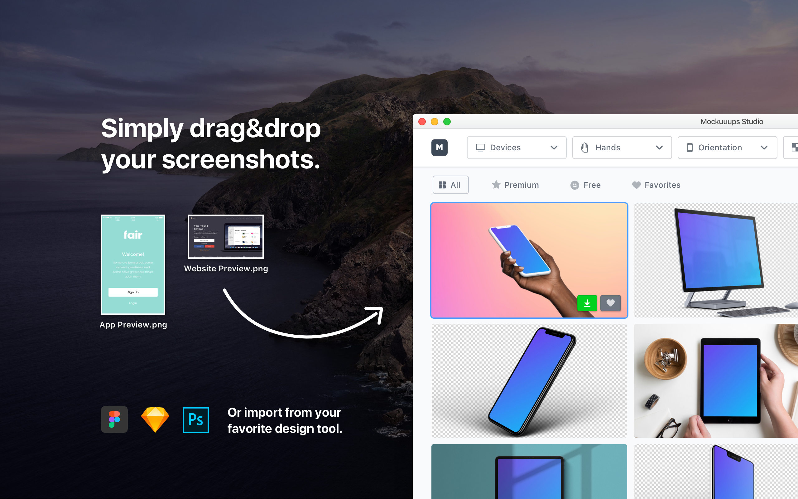 Mockuuups Studio On Setapp | Create Mockups In Seconds