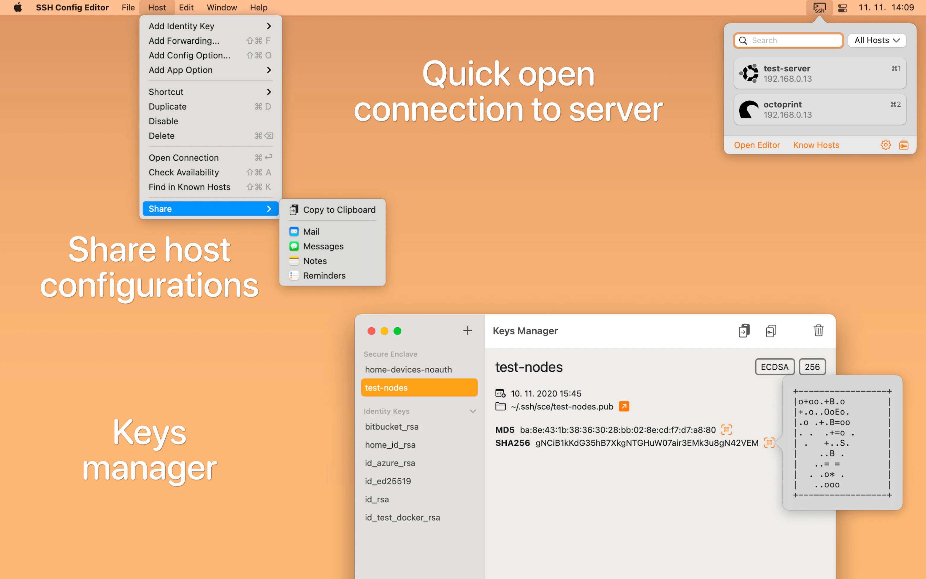 SSH Config Editor on Setapp | Help with SSH config files