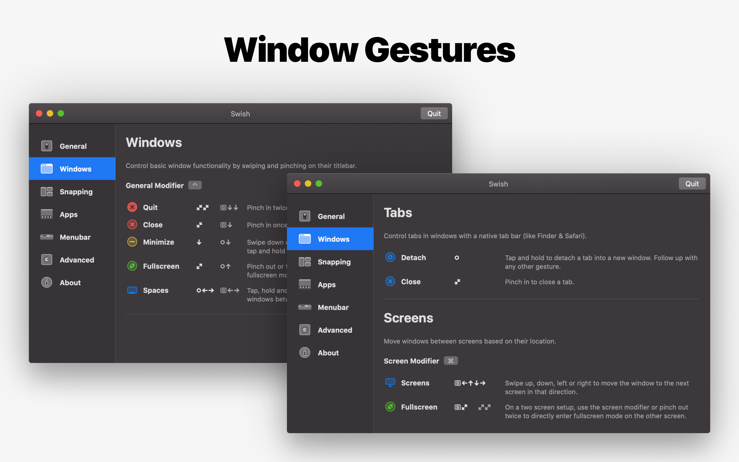 mac trackpad gestures on windows 8