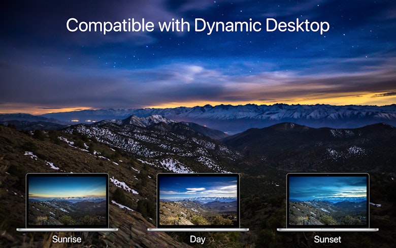 Compatible with Dynamic Desktop