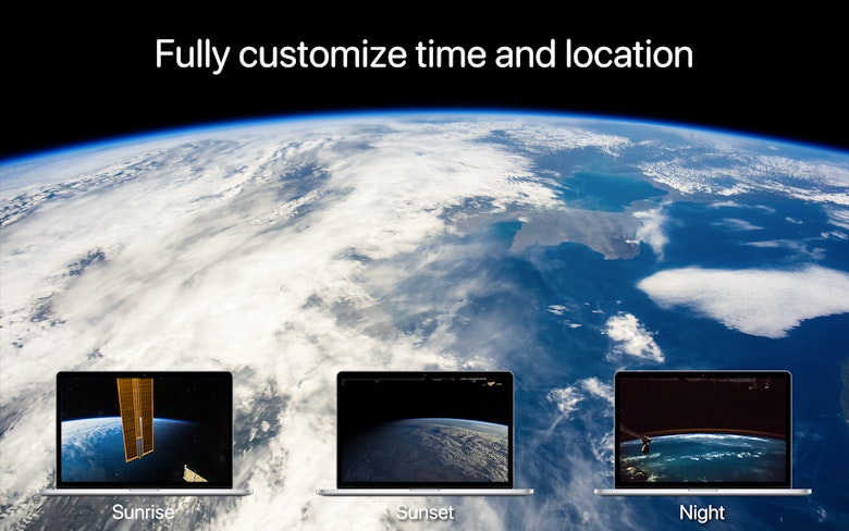 Fully customize time and location