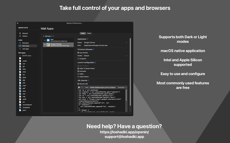 Take full control of your apps and browsers