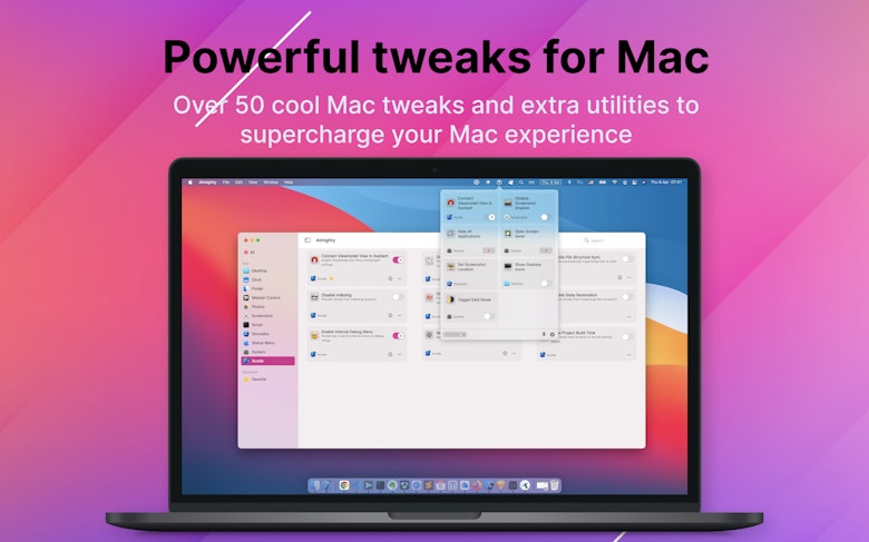 Powerful tweaks for Mac