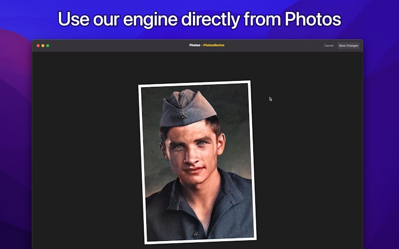 Use our engine directly from Photos