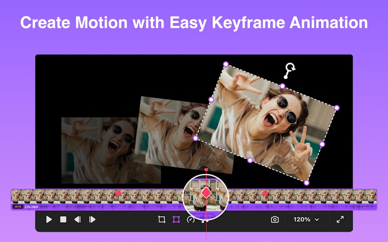 Create Motion with Easy Keyframe Animation