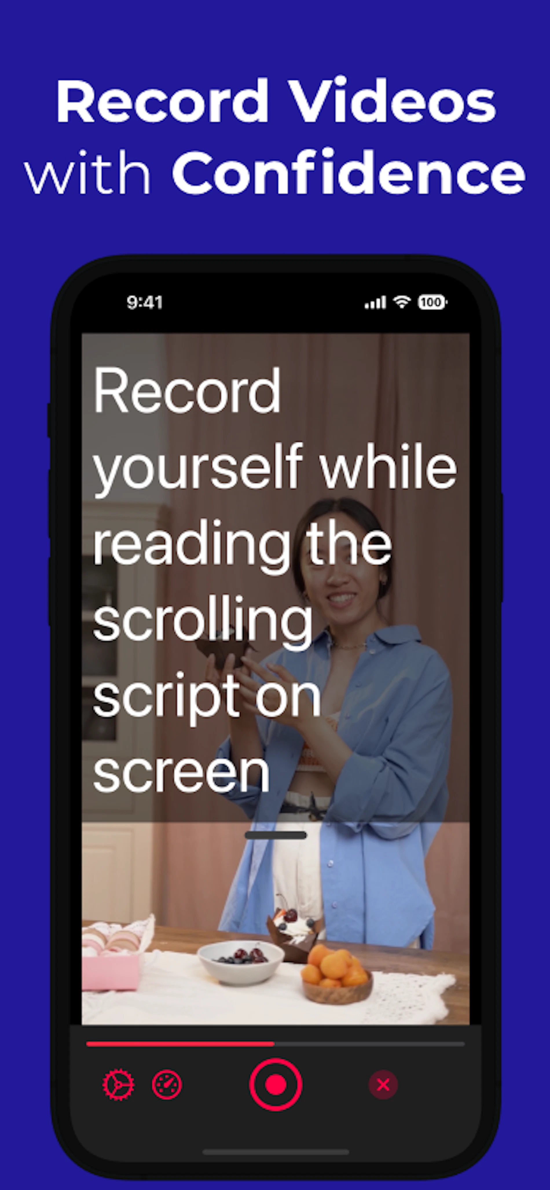 Teleprompter App on Setapp | Record video with teleprompter