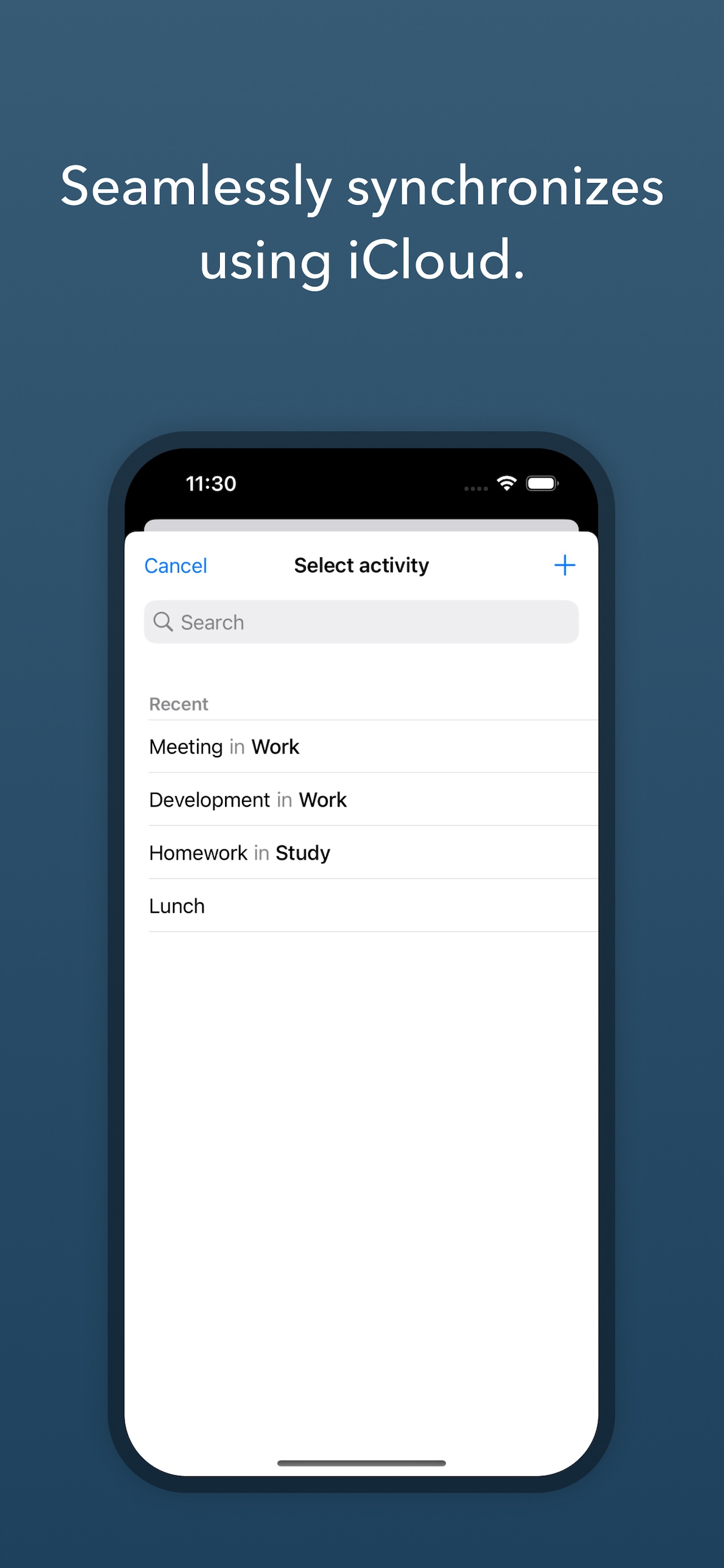 Daily on Setapp Simple time tracker